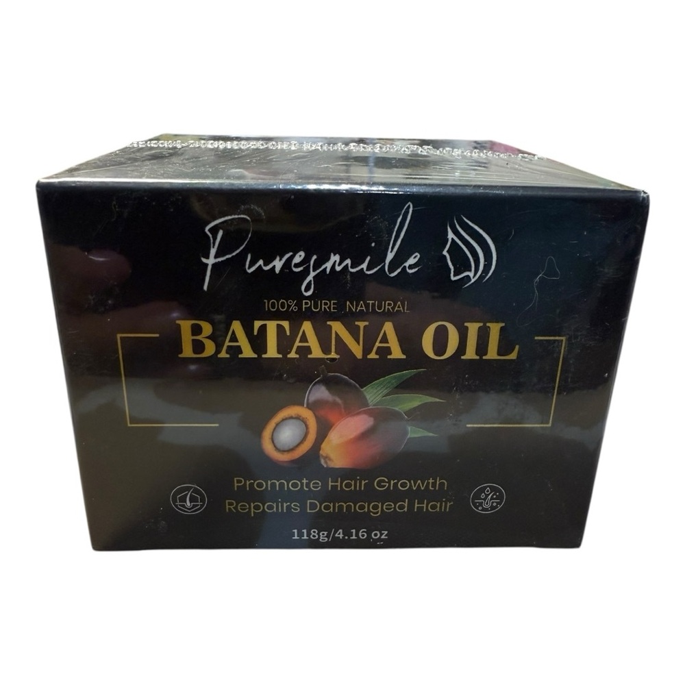 PureSmile 100% Pure Natural Batana Oil – 4.16 oz / 118g – NEW & SEALED